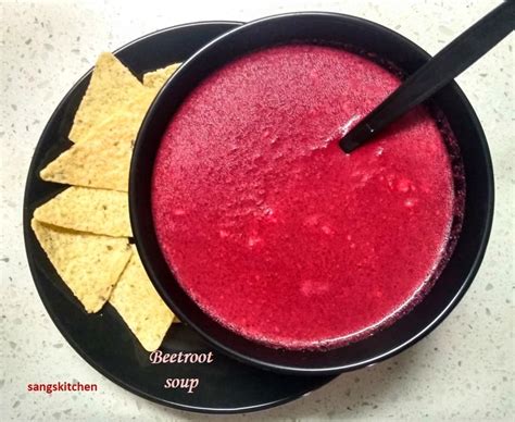 how-to-make-creamy-beetroot-soup-sangskitchen image