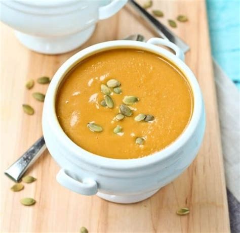 copycat-panera-squash-soup-recipe-rachel-cooks image