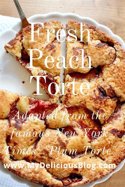 fresh-peach-torte-my-delicious-blog image