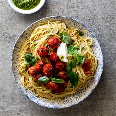 roasted-tomato-pesto-pasta-with-ricotta-simply-delicious image
