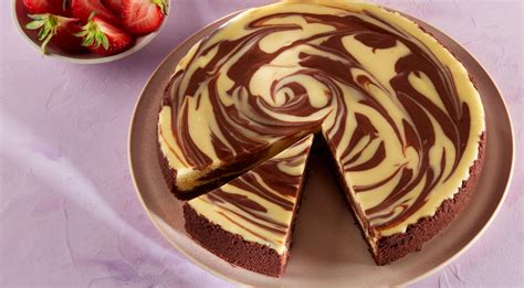 chocolate-marble-cheesecake-recipe-hersheys image