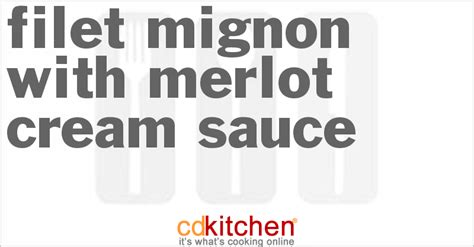 filet-mignon-with-merlot-cream-sauce image
