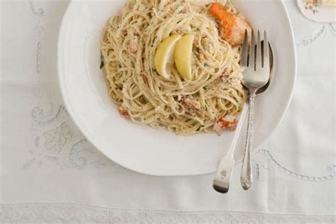 linguine-with-creamy-lemon-sauce-and-lobster image