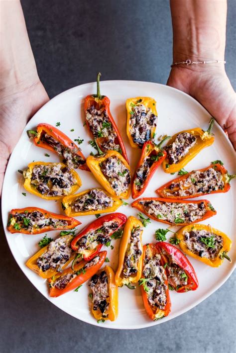 stuffed-mini-bell-peppers-with-olives-reluctant image