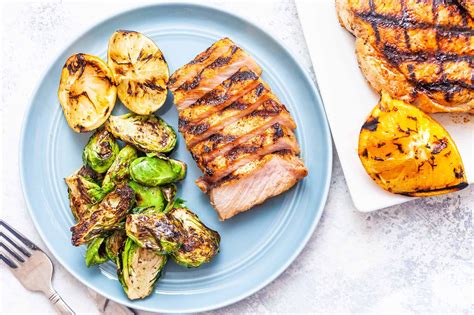 citrus-brined-grilled-pork-chops-recipe-simply image