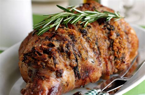 roast-leg-of-lamb-with-date-and-herb-stuffing image
