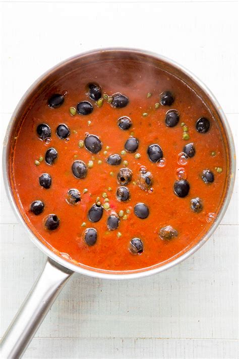 pasta-puttanesca-sauce-with-garlic-black-olives-and image