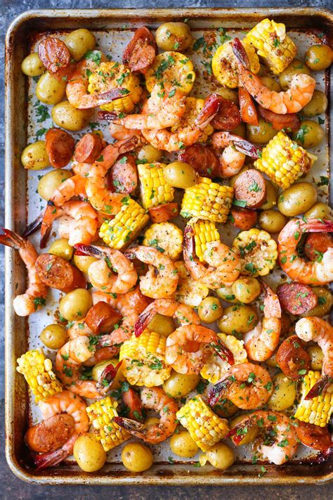 sheet-pan-shrimp-boil-damn-delicious image