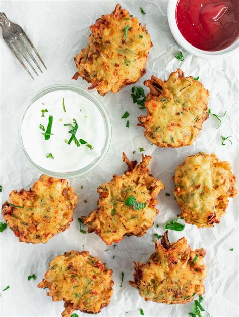 crispy-zucchini-fritters-recipe-with-feta-cheese-real image