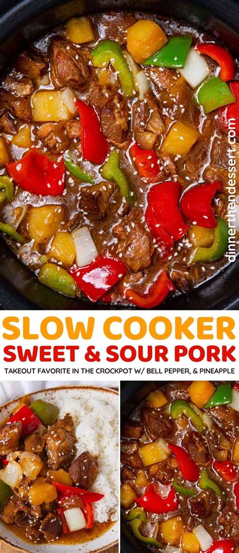 slow-cooker-sweet-and-sour-pork-dinner-then-dessert image