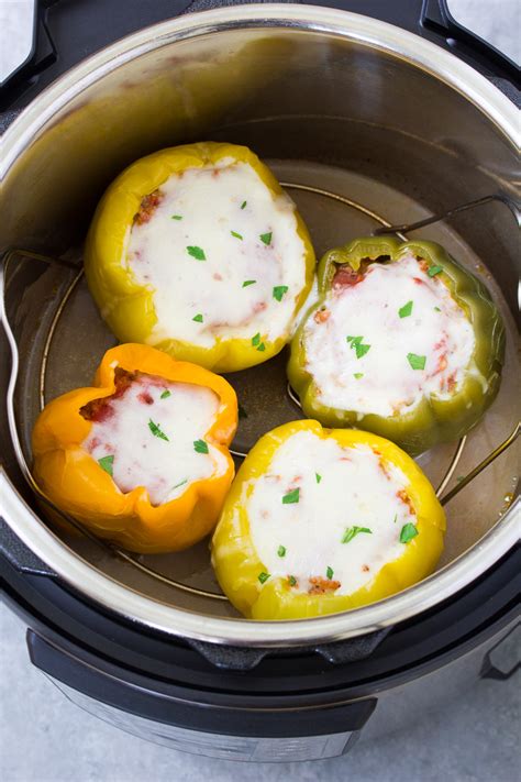 instant-pot-stuffed-peppers-easy-pressure-cooker image