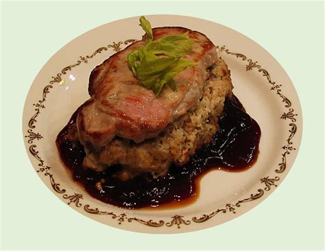 pork-loin-chops-with-crab-meat-stuffing image