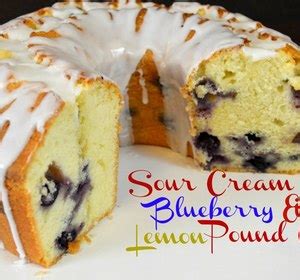 sour-cream-blueberry-and-lemon-pound-cake image