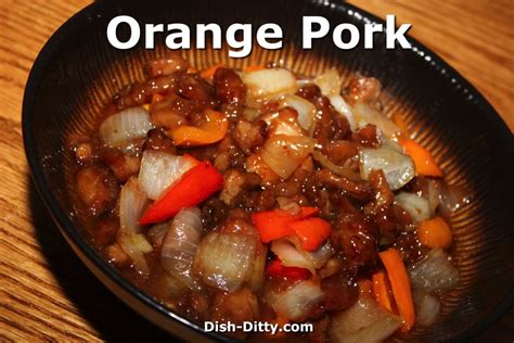 chinese-orange-pork-stir-fry-recipe-dish-ditty image