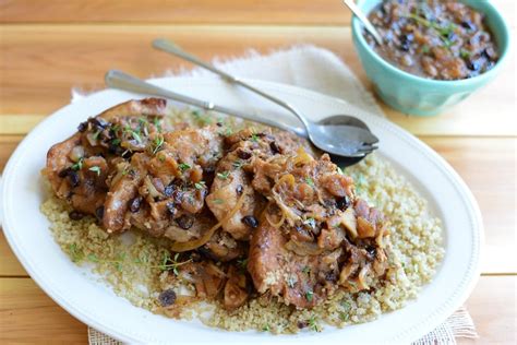 slow-cooker-pork-chops-with-easy-dried-fruit-sauce image