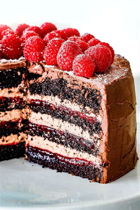 chocolate-raspberry-cake-carlsbad-cravings image