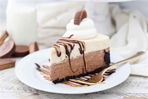 peanut-butter-chocolate-mousse-pie-recipe-food-fanatic image