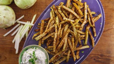 kohlrabi-fries-recipe-rachael-ray-show image