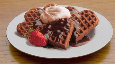 chocolate-dessert-waffles-recipe-hersheyland image