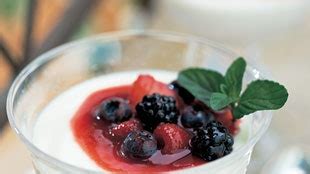 vanilla-panna-cotta-with-mixed-berry-compote image