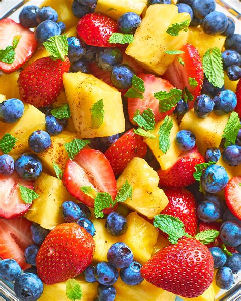potluck-fruit-salad-with-berries-pineapple-kitchn-kitchn image