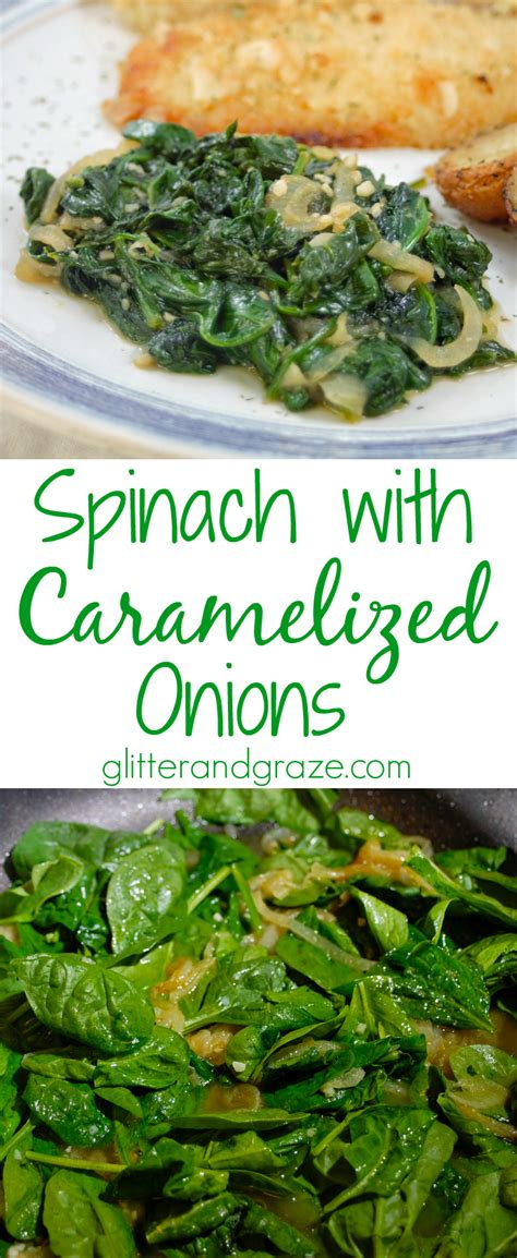 spinach-with-caramelized-onions-glitter-and-graze image