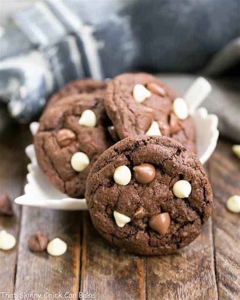 triple-chocolate-fudge-cookies-that-skinny-chick image