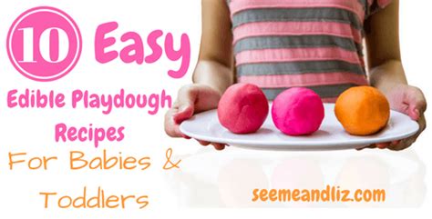 10-super-easy-edible-playdough-recipes-for-babies-toddlers image