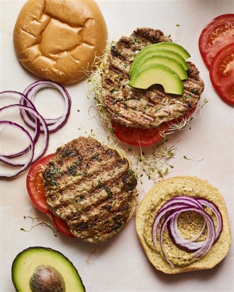 easy-spinach-and-feta-turkey-burgers-eating-bird-food image
