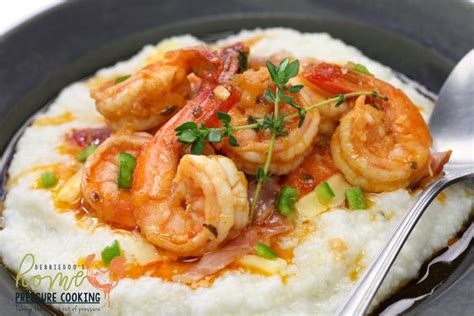 how-to-make-shrimp-and-grits-in-the-pressure-cooker image