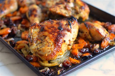 sweet-spicy-roast-chicken-with-carrots-dates image