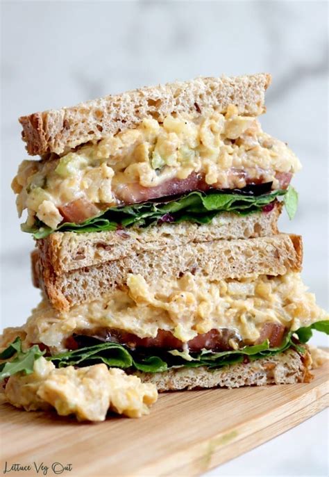 vegan-chickpea-salad-sandwich-recipe-no-mayo image