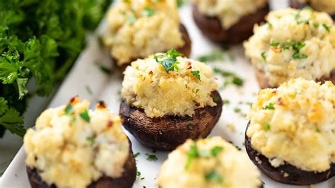 easy-crab-stuffed-mushrooms-the-stay-at-home-chef image