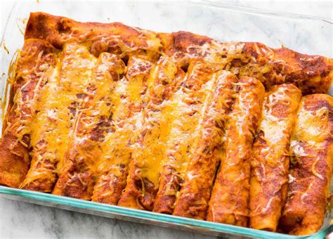 red-chili-chicken-enchiladas-recipe-simply image