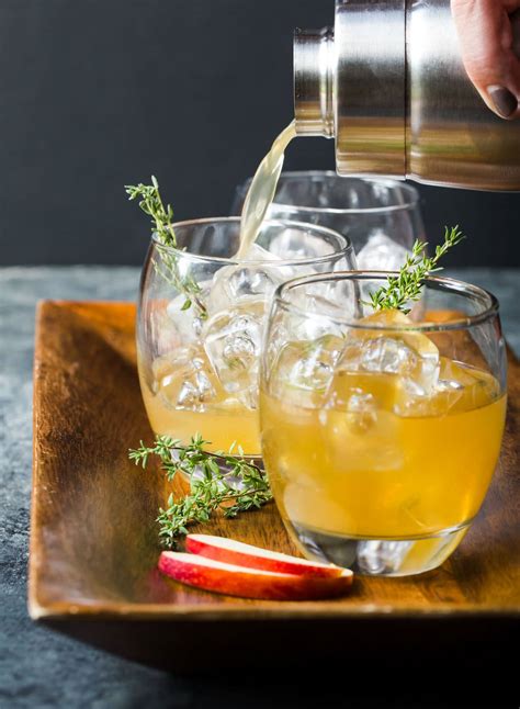 bourbon-apple-cider-cocktail-garnish-with-lemon image