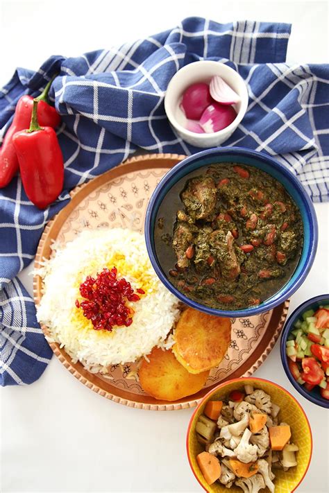 ghormeh-sabzi-recipe-persian-herb-stew image