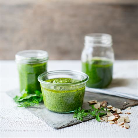 how-to-turn-any-herb-into-pesto-eatingwell image