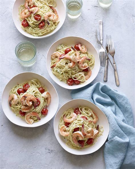creamy-goat-cheese-and-shrimp-pasta-whats-gaby image