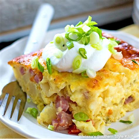 ham-and-cheese-hash-brown-brunch-bake image