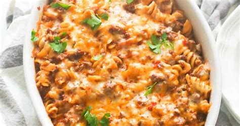 10-best-ground-beef-casserole-mozzarella-recipes-yummly image