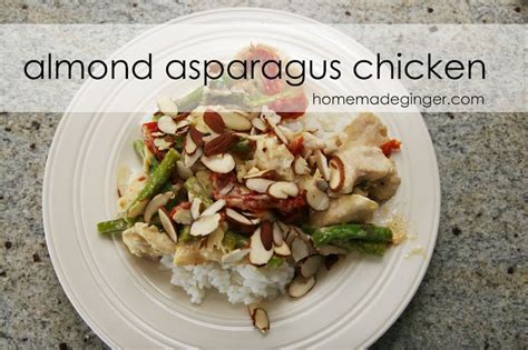 recipe-almond-asparagus-chicken-homemade-ginger image