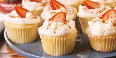 best-tres-leches-coconut-cupcakes-recipe-delish image