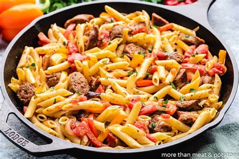 sausage-and-peppers-pasta-more-than-meat-and image