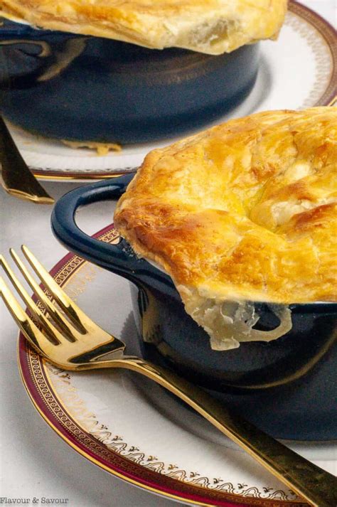 seafood-pot-pie-with-puff-pastry-flavour-and-savour image