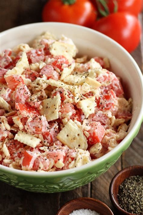 tomato-cracker-salad-southern-bite image