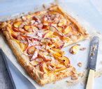 nectarine-and-almond-tart-tesco-real-food image