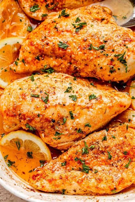 baked-lemon-chicken-easy-chicken-recipe-with-lemon-marinade image