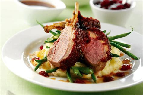 lamb-chops-with-cranberry-port-sauce-ocean-spray image