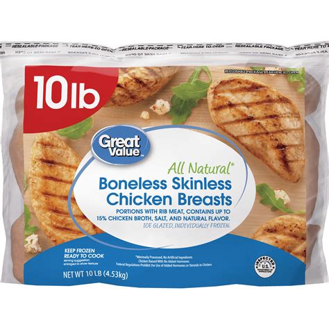 great-value-boneless-skinless-chicken-breast-10-lb image