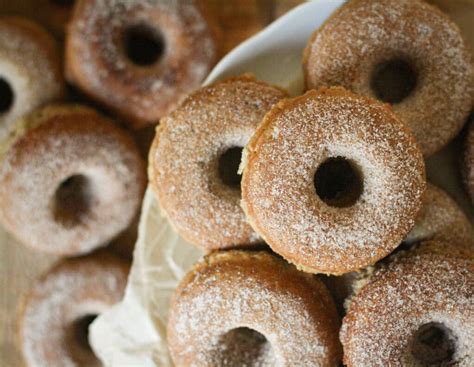 baked-apple-butter-doughnuts-low-fat-and-homemade image